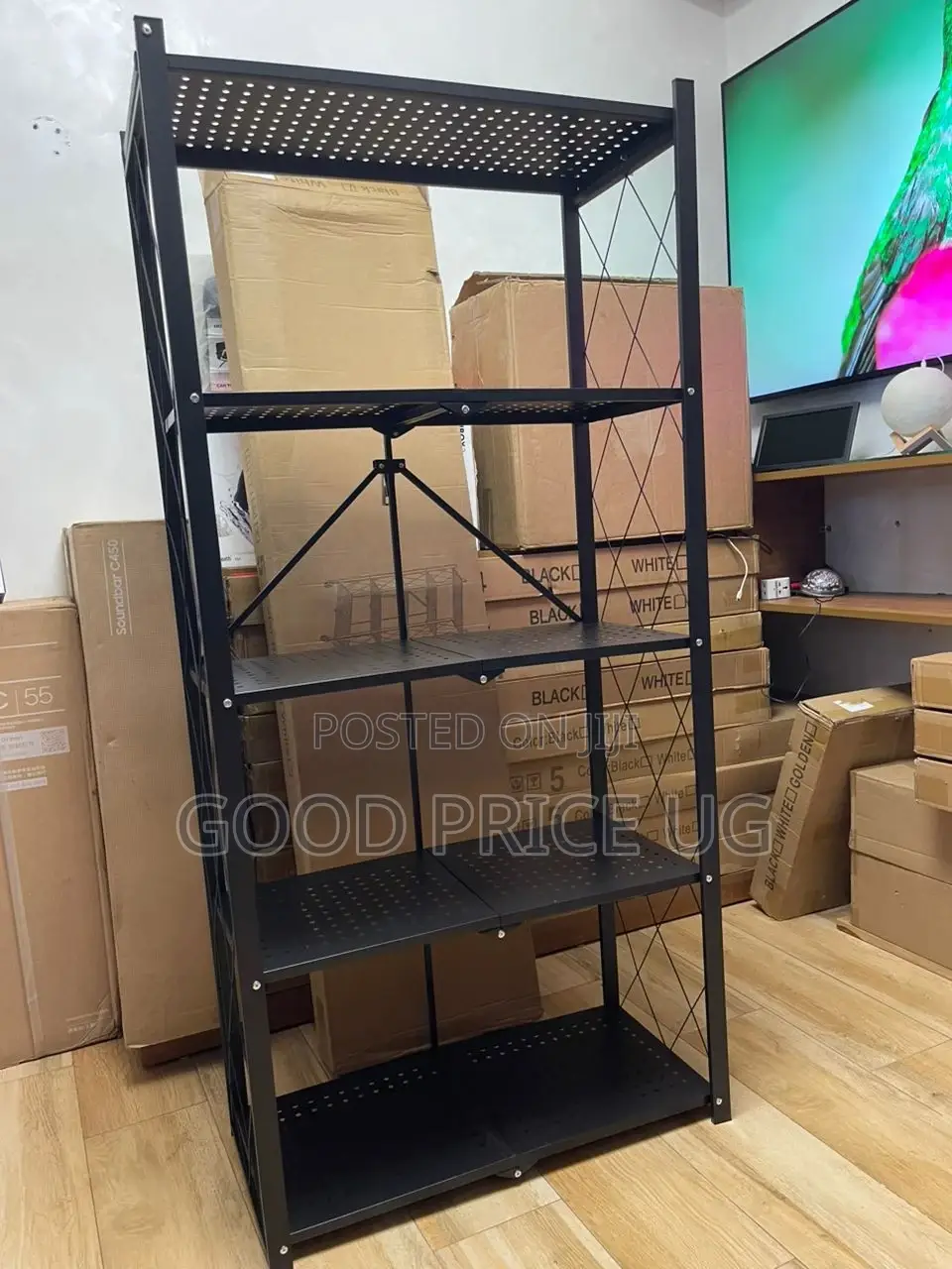 Multi-Layer Space-Saving Kitchen Rack