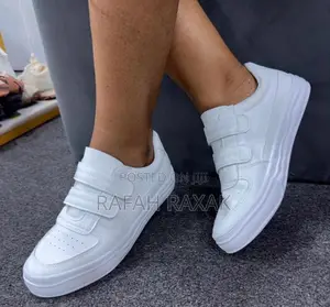 New Classic Unisex White Leopard Casual Leather Shoes