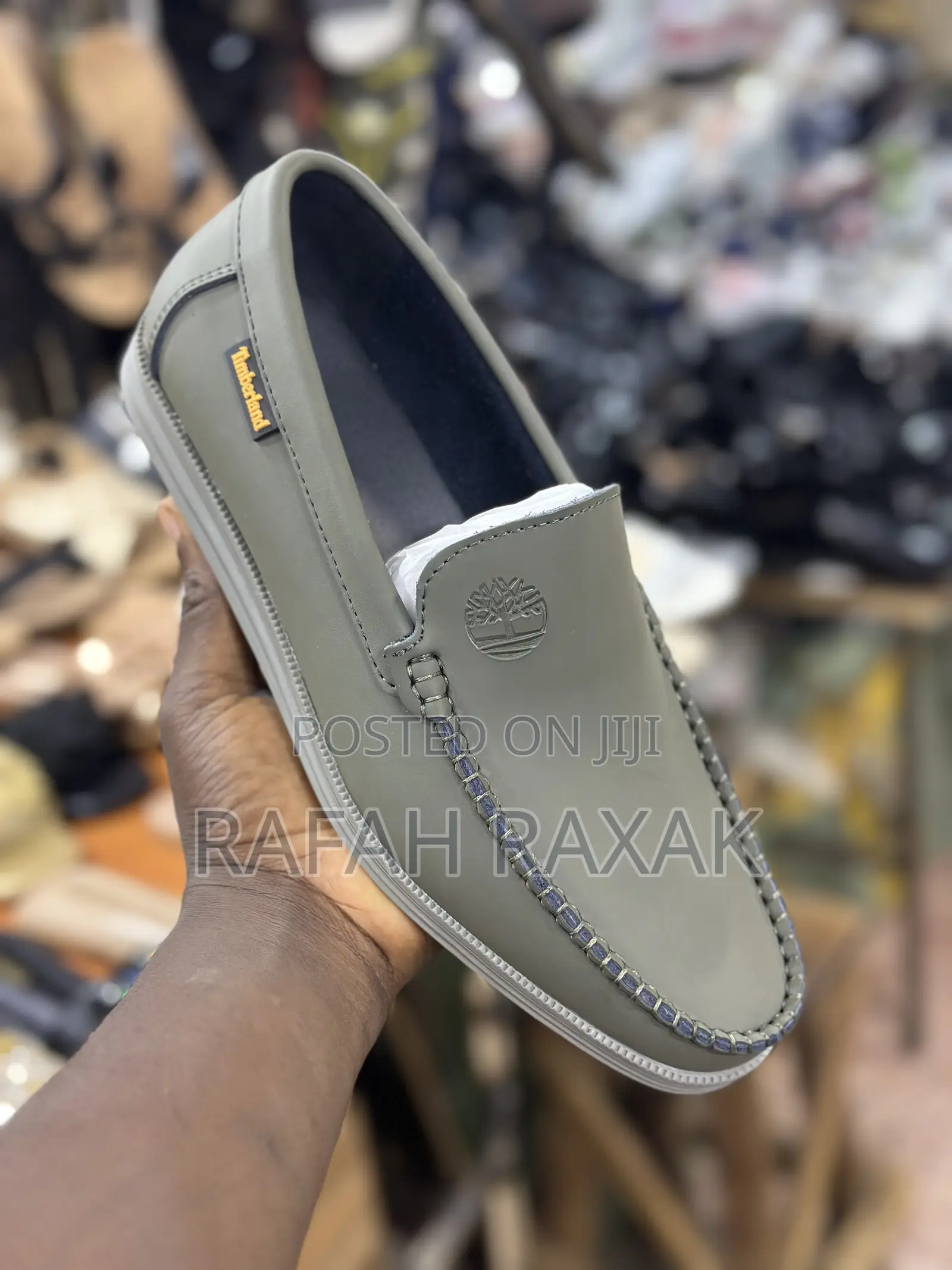 Original Green Timberland Casual Flat Sole Moccasins