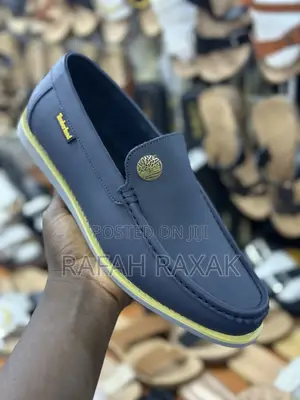 Original Men’S Blue Casual Timberland Flat Sole Moccasins