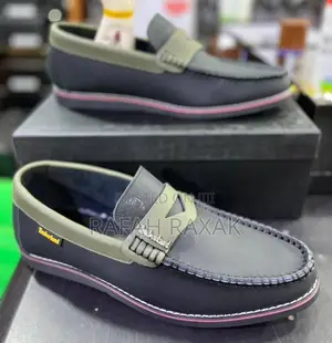 Original Black/Green Casual Timberland Moccasins