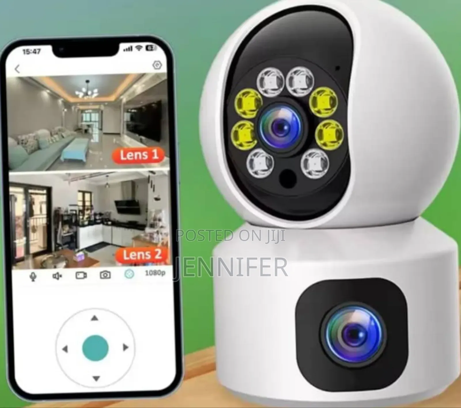 4g Sim Card Smart Dual Lens Smart CCTV Camera