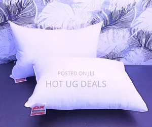 Big Fibre Pillows Pair (2pcs) -white