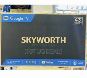 Skyworth 43 Inch Smart Google Tv Full Hd Free To Air Decoder