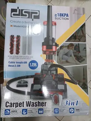 Multifunctional DSP Electric Carpet Cleaner Movable Wheels