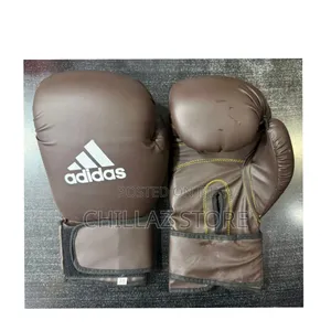 Adidas Leather Boxing Gloves.