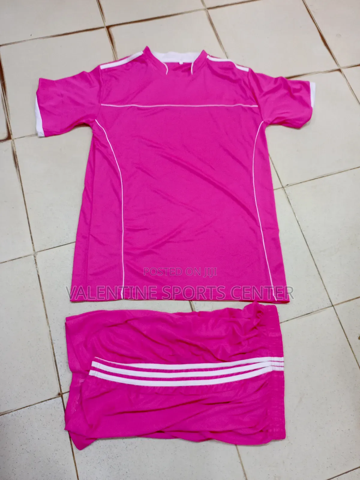 Games Jersey Plain Pink Colour Original Materials