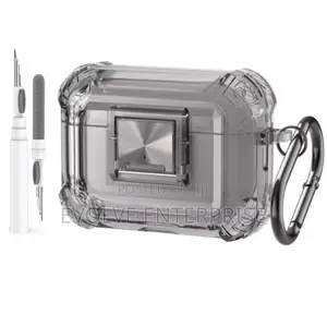 Airpods Pro 2nd Generation Clear Case Cover With Secure Lock