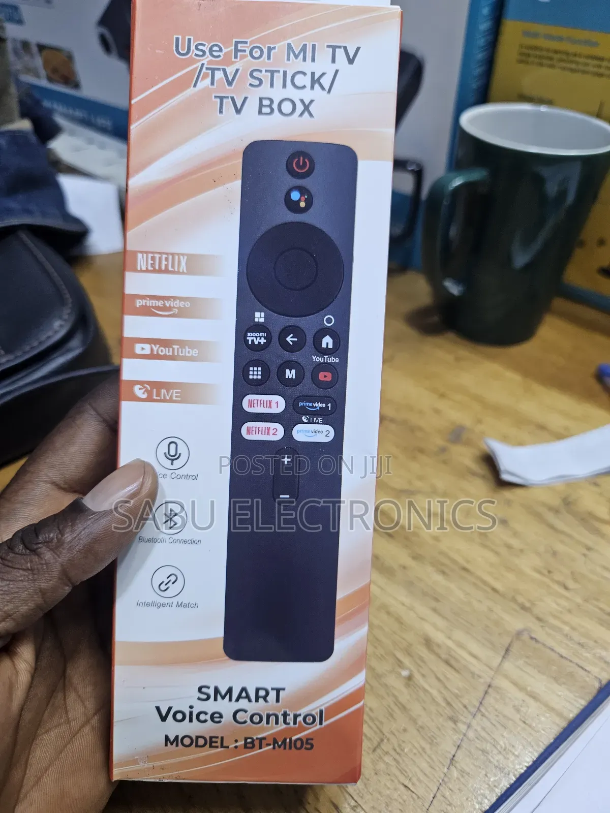 Remote Control Replacement for Mi Tv Stick - Mi Tvbox-Mi Tv
