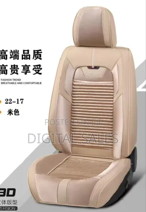 Car Seat Covers Car Set Cream.