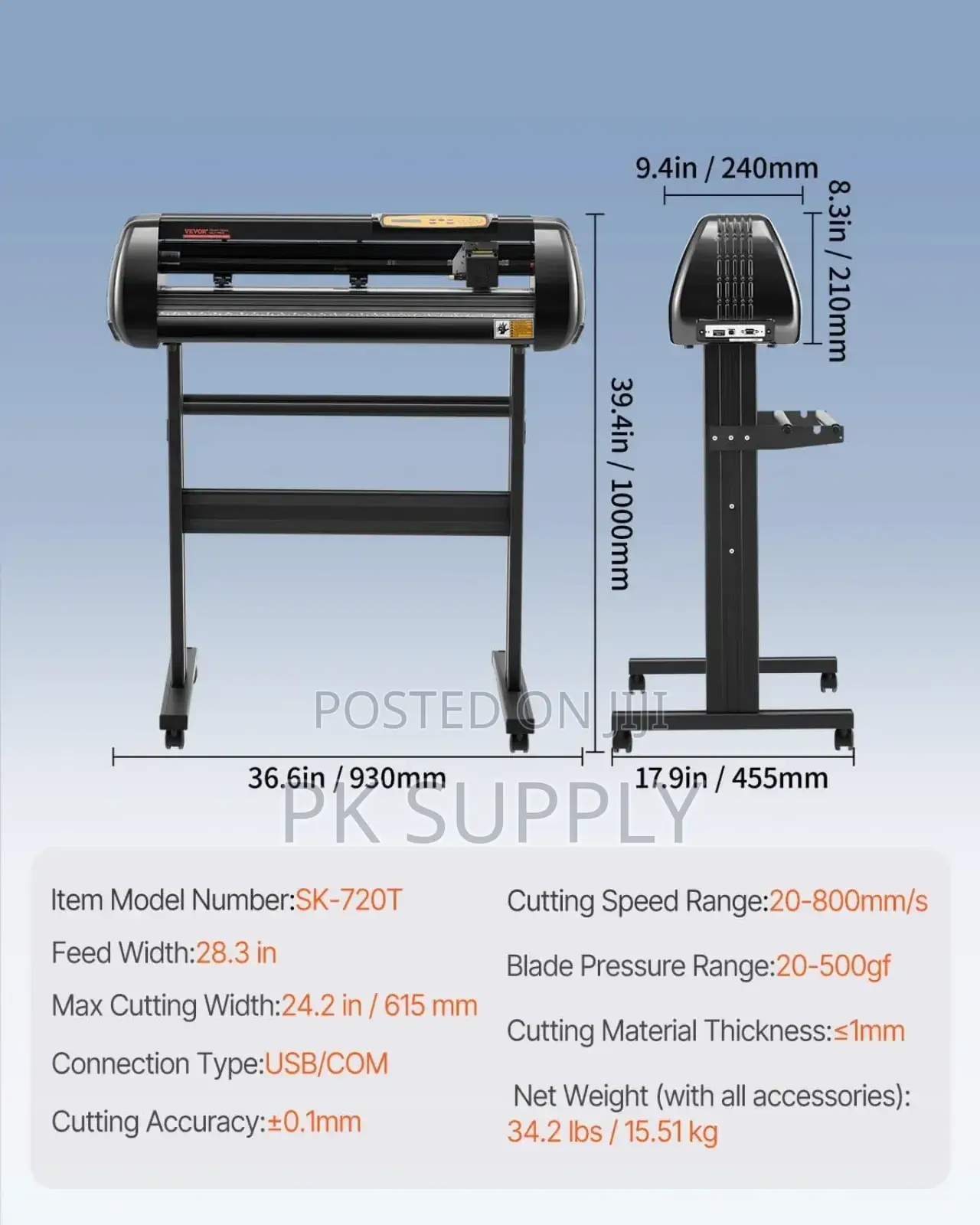 Cutting Plotter Vinyle Cutting Machine