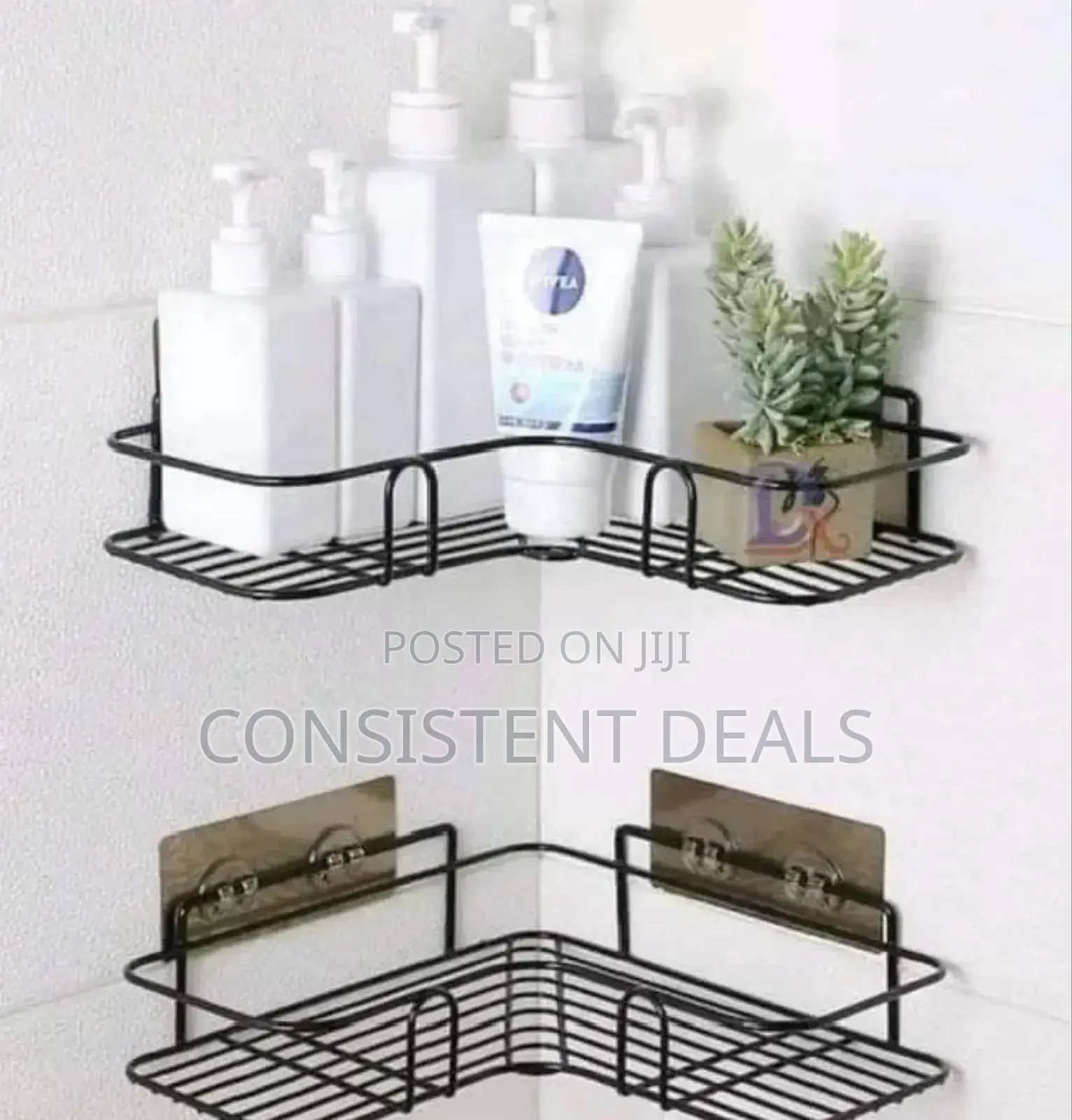 2pcs Bathroom Corner Shower Caddy