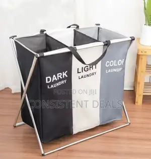 3 Compartment Laundry Hamper