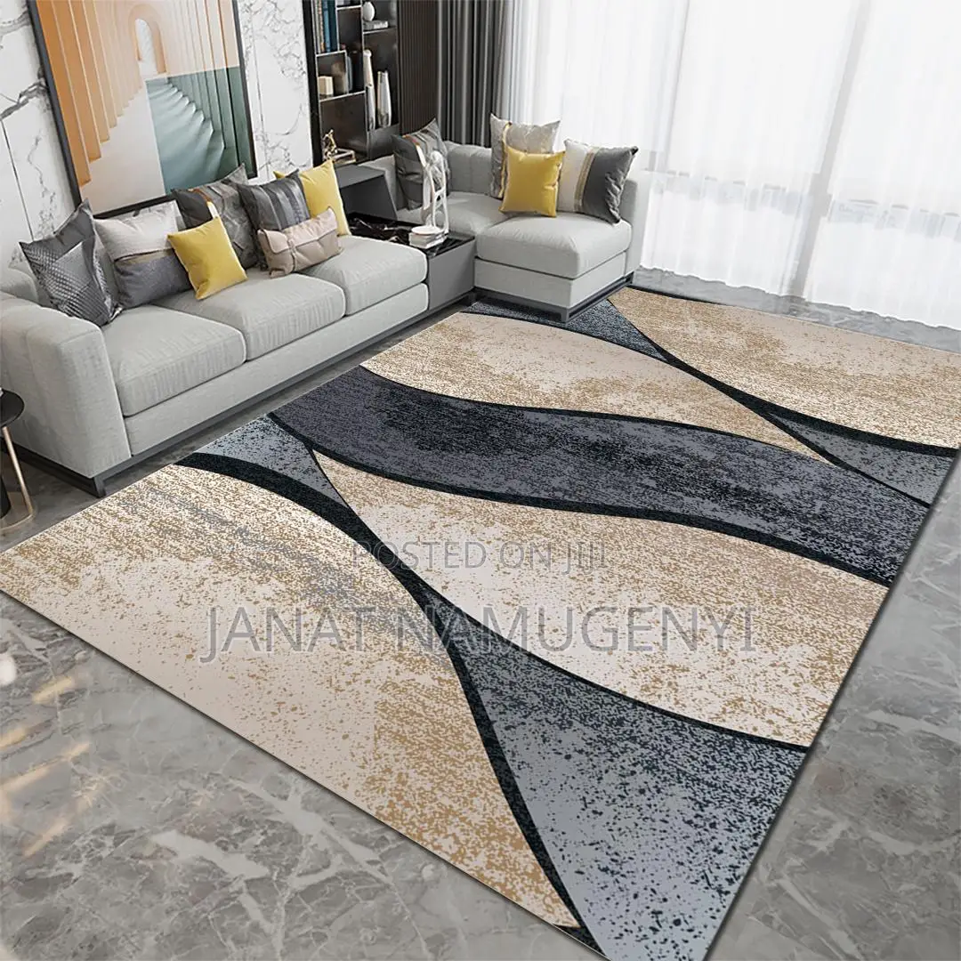 Grey and Cream Turkish Carpet