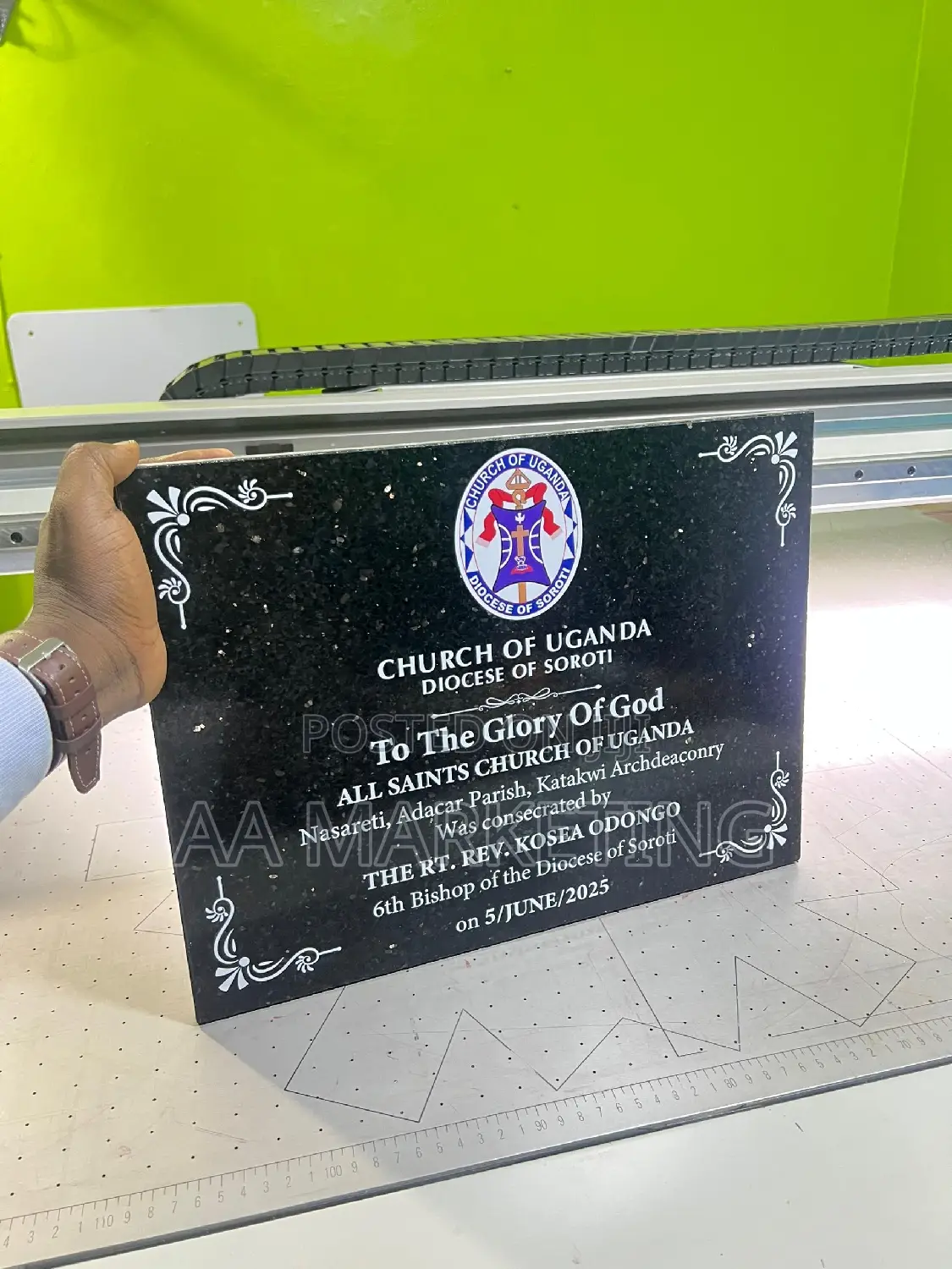 Mable Foundation Stones and Plaque