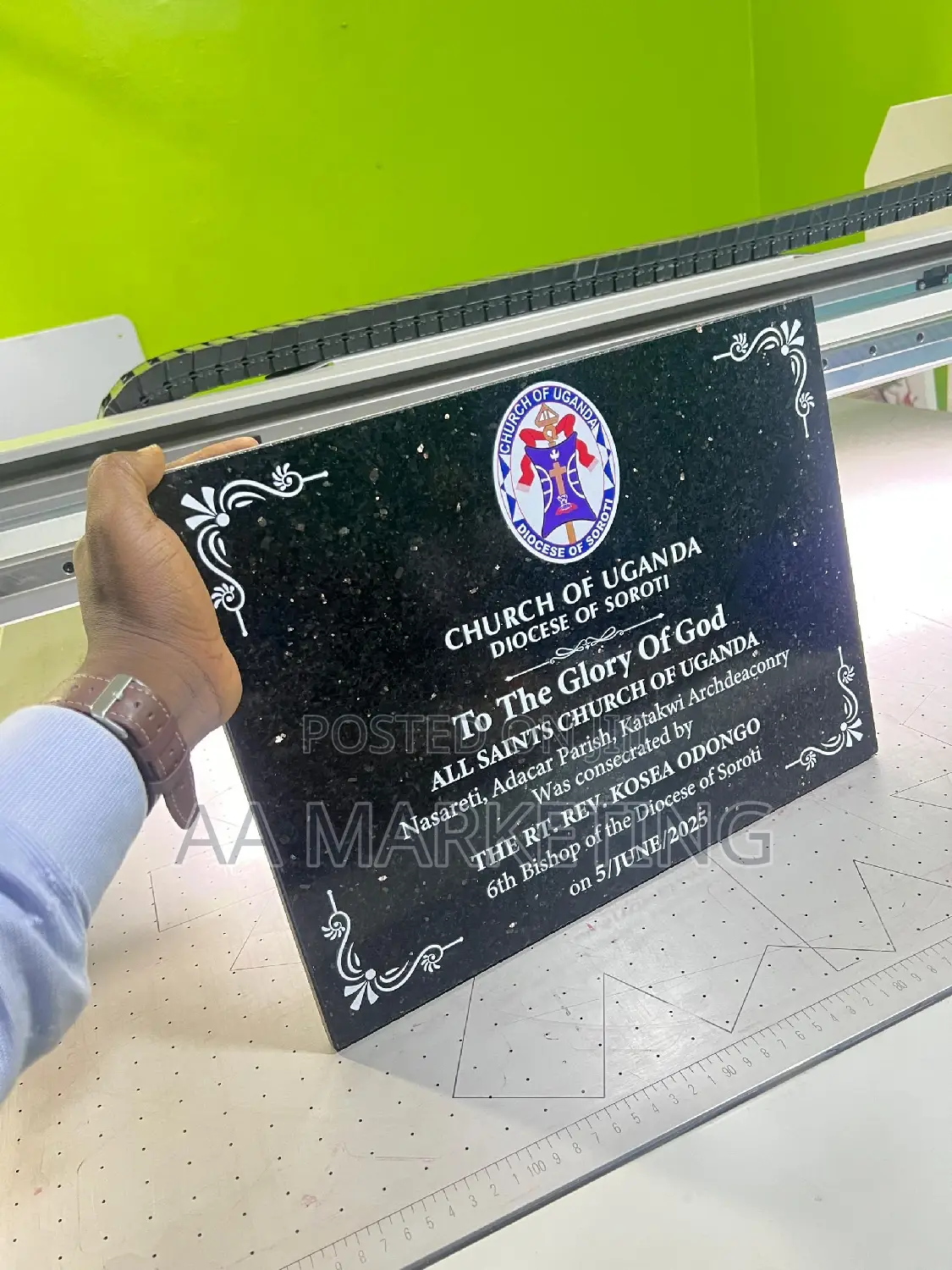 Mable Foundation Stones and Plaque
