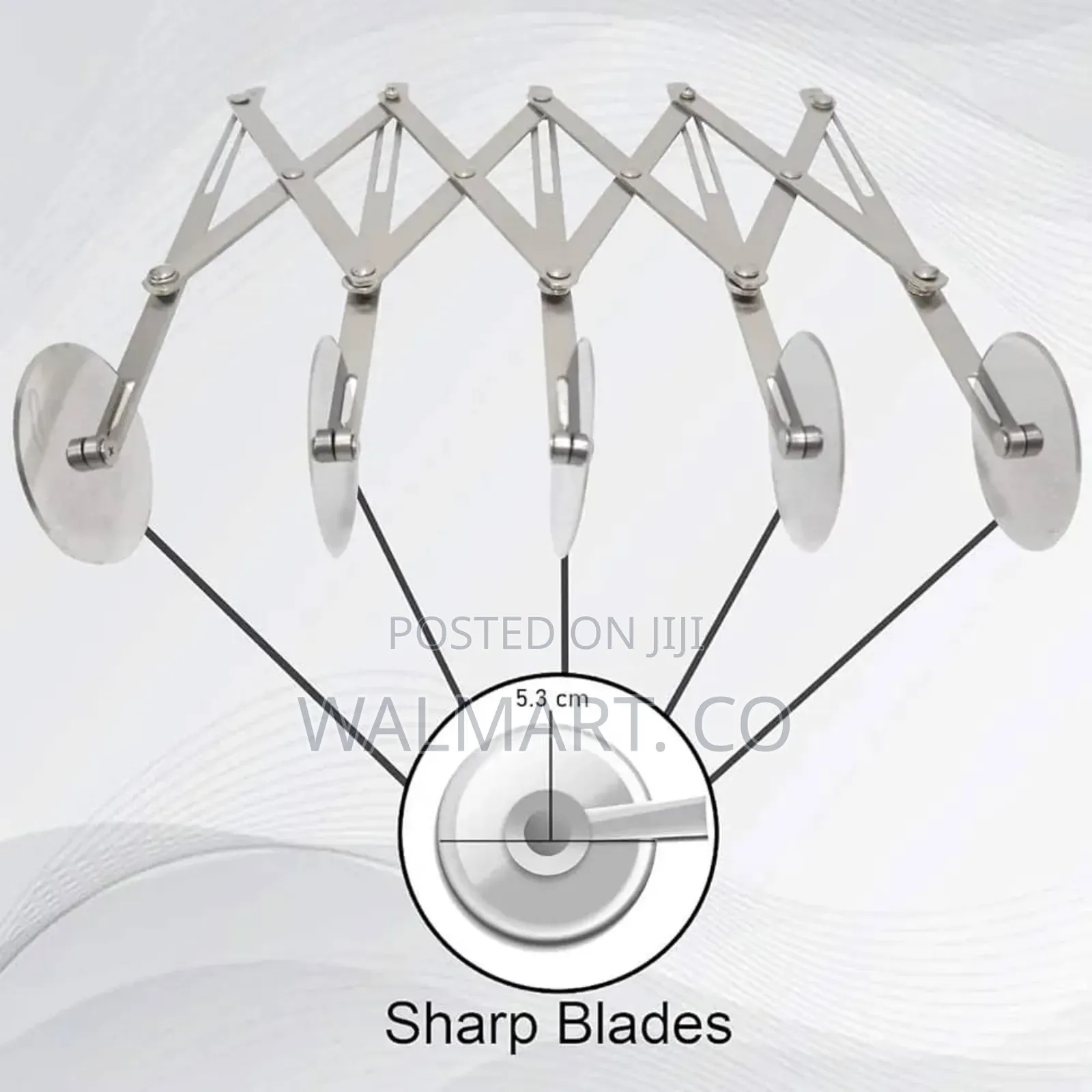 5 Wheel Stainless Steel Pastry Cutter
