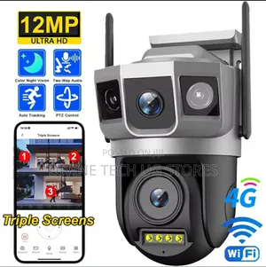 2 Lens 4g Simcard Ptz Wireless Camera -v380 Pro / Outdoor