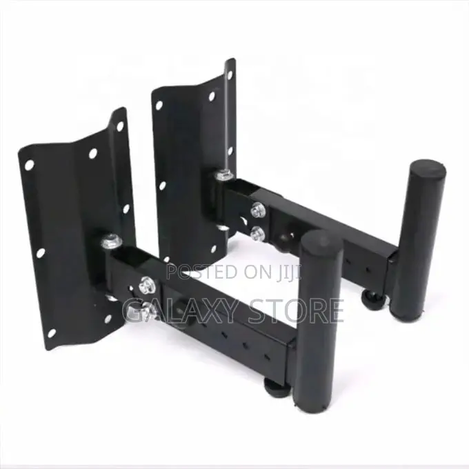 Pair of Steel Wall Mount Speaker Stands (2pcs) Heavy Duty