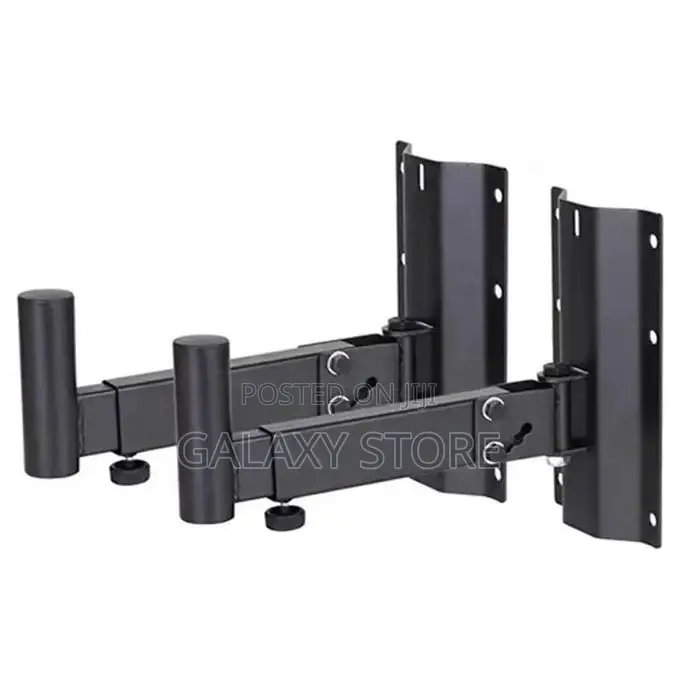 Pair of Steel Wall Mount Speaker Stands (2pcs) Heavy Duty