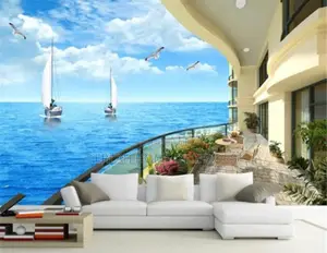 Water Flowing Wall Murals