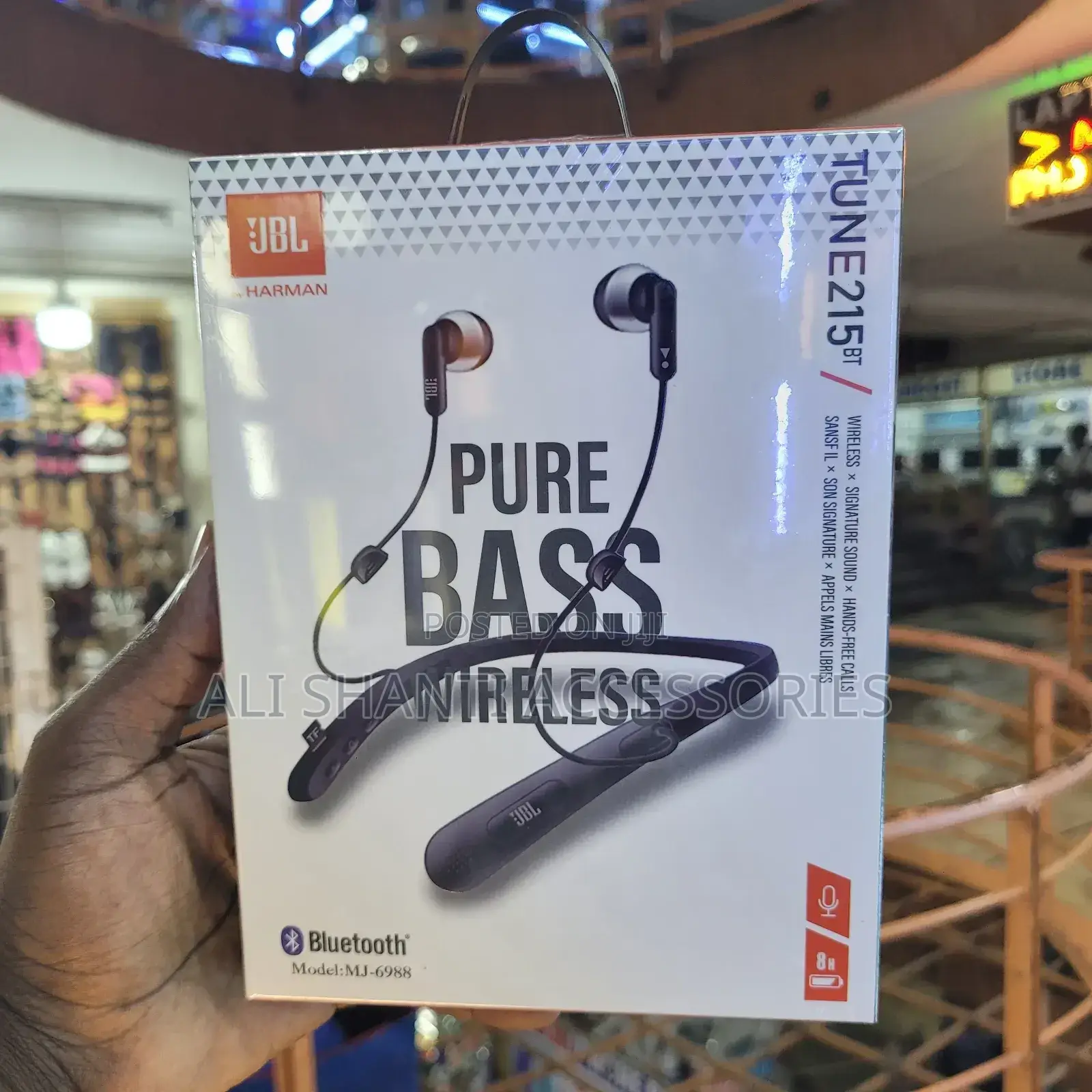 Pure Bass JBL Neckband Headphones