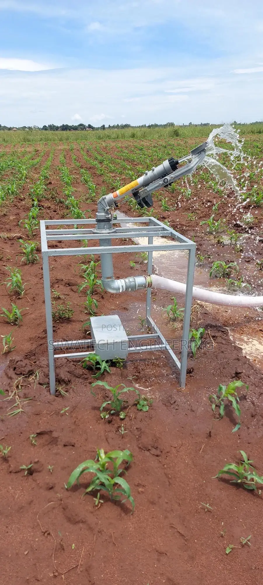 56m Spray Radius Rain Gun, Fighter, 360• Rotation