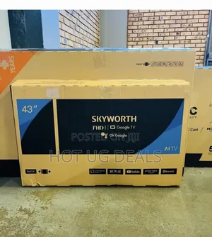 Skyworth 43 Inch Smart Google Tv Full Hd Free to Air Decoder