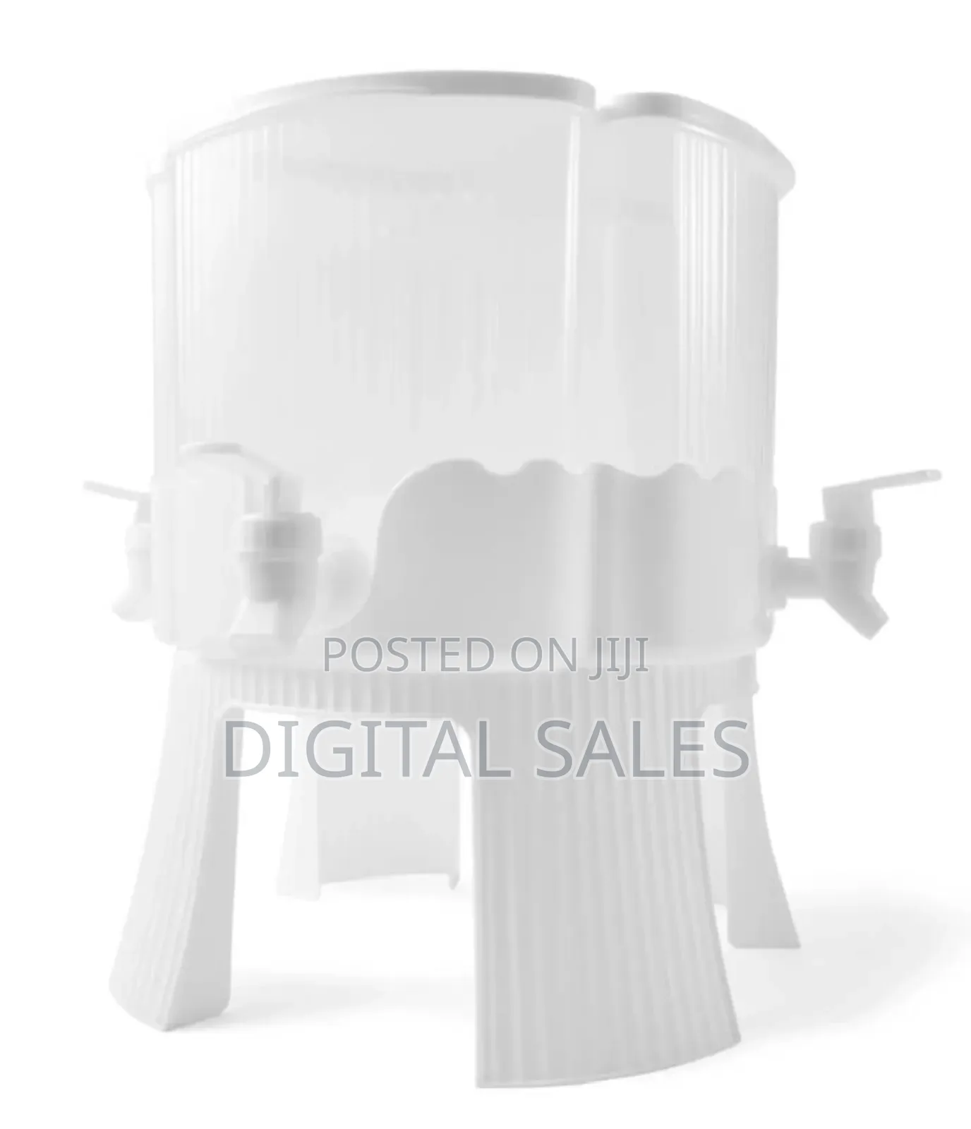 Four Grid Party Beverage Dispenser With Rotating Base 4l