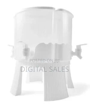Four Grid Party Beverage Dispenser With Rotating Base 4l