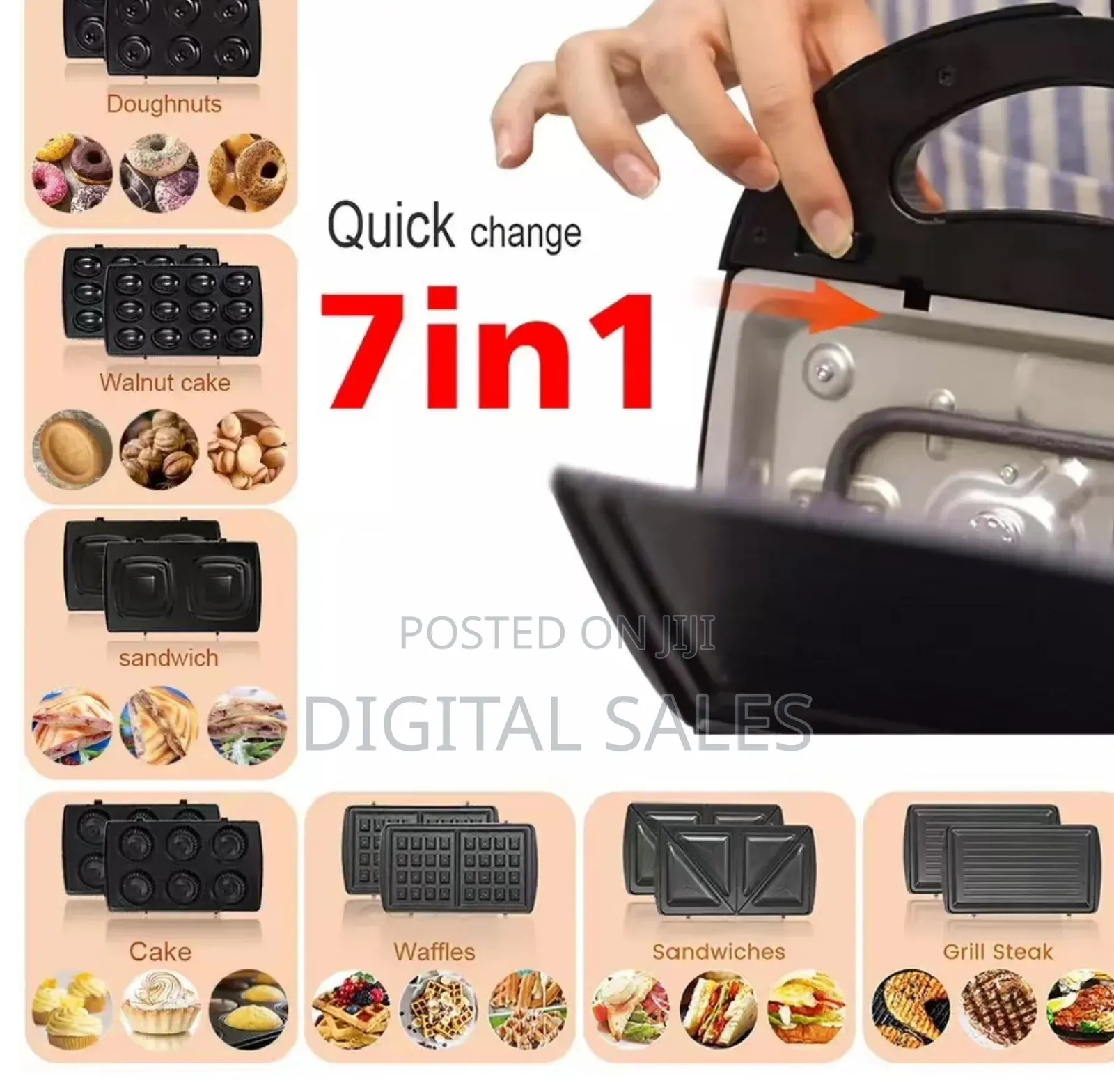 Sonifer 7in1 Sandwich Maker