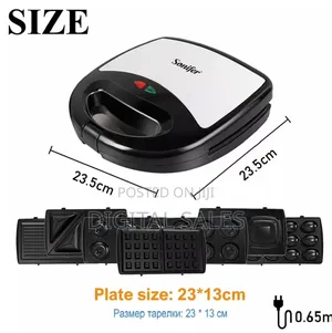 Sonifer 7in1 Sandwich Maker