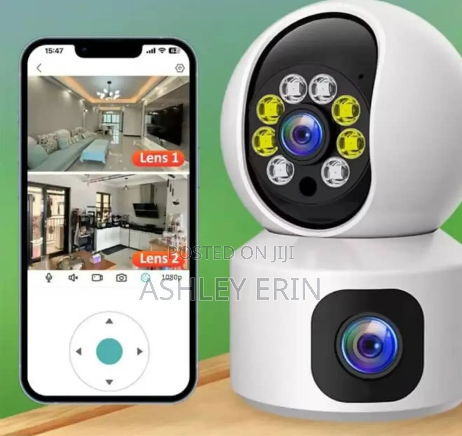 4g Sim Card Smart Dual Lens Smart CCTV Camera