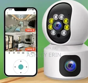4g Sim Card Smart Dual Lens Smart CCTV Camera