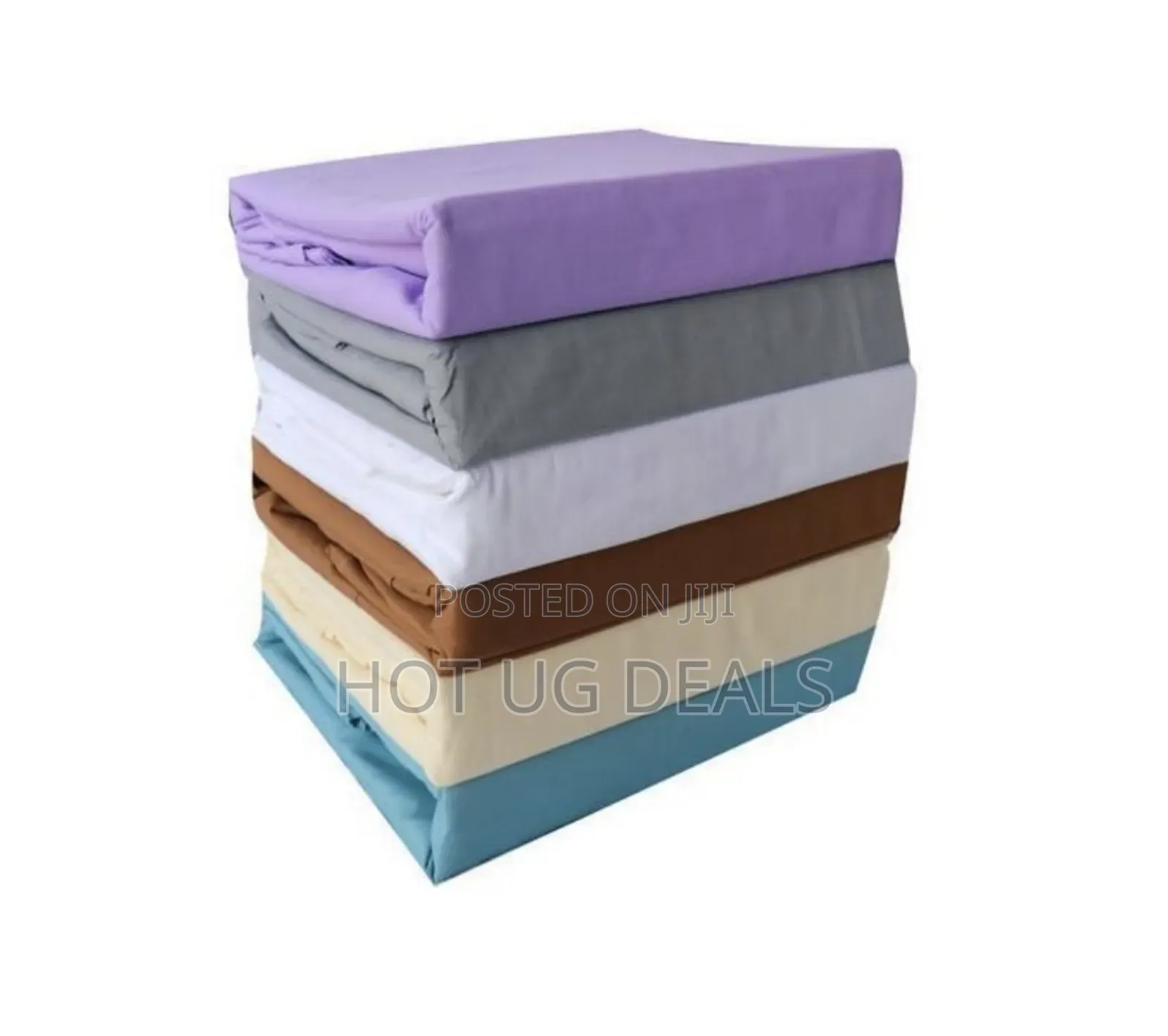 5x6 4pcs Fitted Bedsheets With 2 Pillowcases- Multicolor