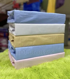 5x6 4pcs Fitted Bedsheets With 2 Pillowcases- Color Varies