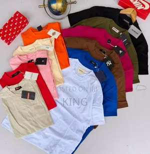 Plain T-Shirt. High Cotton
