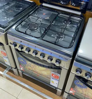 Klass 60cm×60cm3+1gas and Electric Cooker,Rotisserie,Turbo