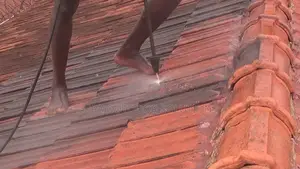 Rooftile Cleaning or Okwoza Amategula