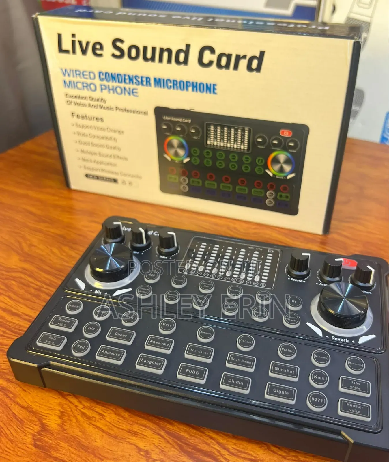 High Performance Live Sound Card