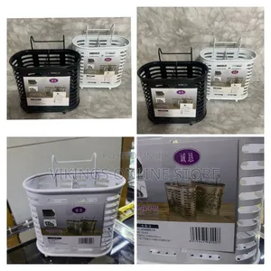 Metallic Cutlery Dish Drainer Holder