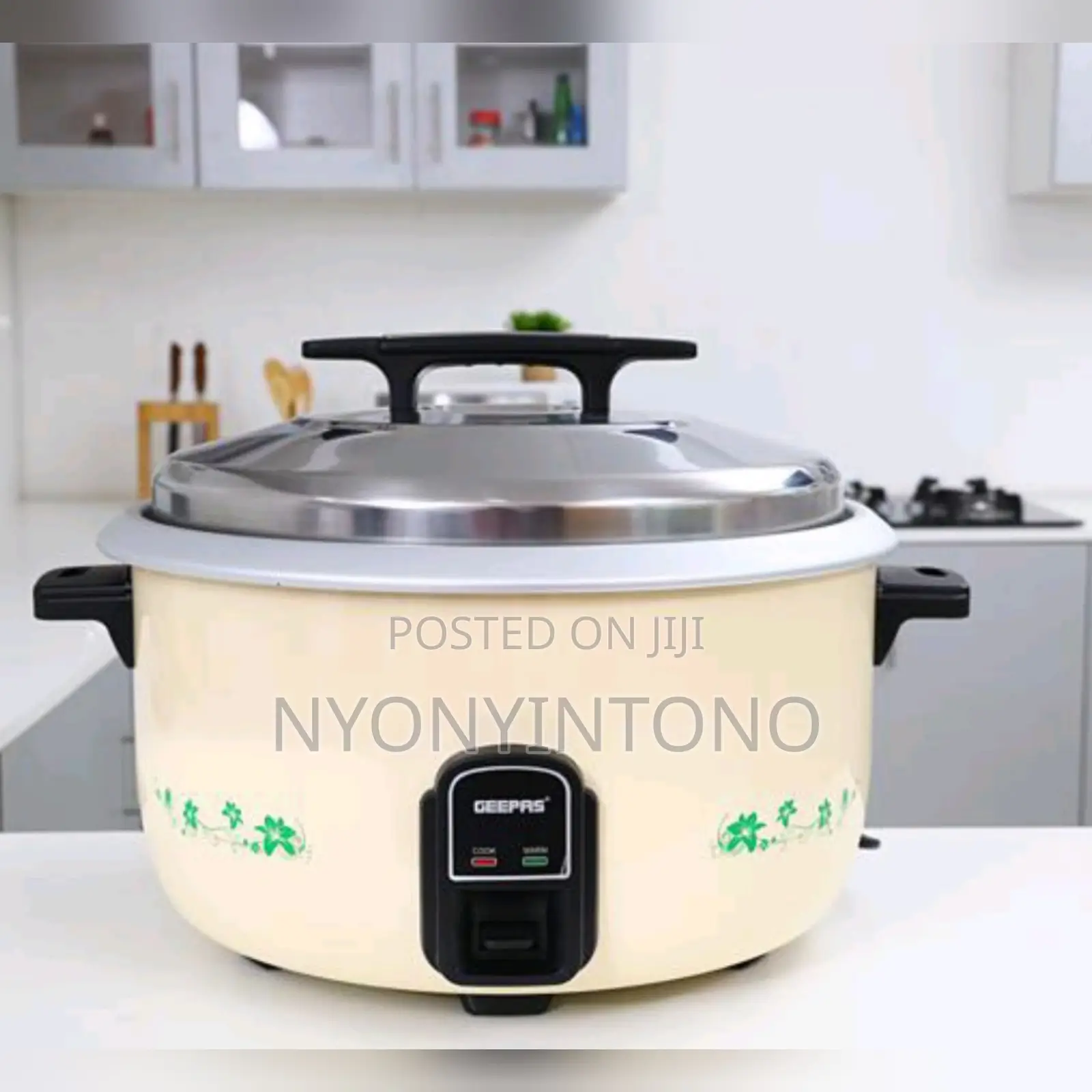 Geepas 10liters Automatic Rice Cooker 2yrs Warranty