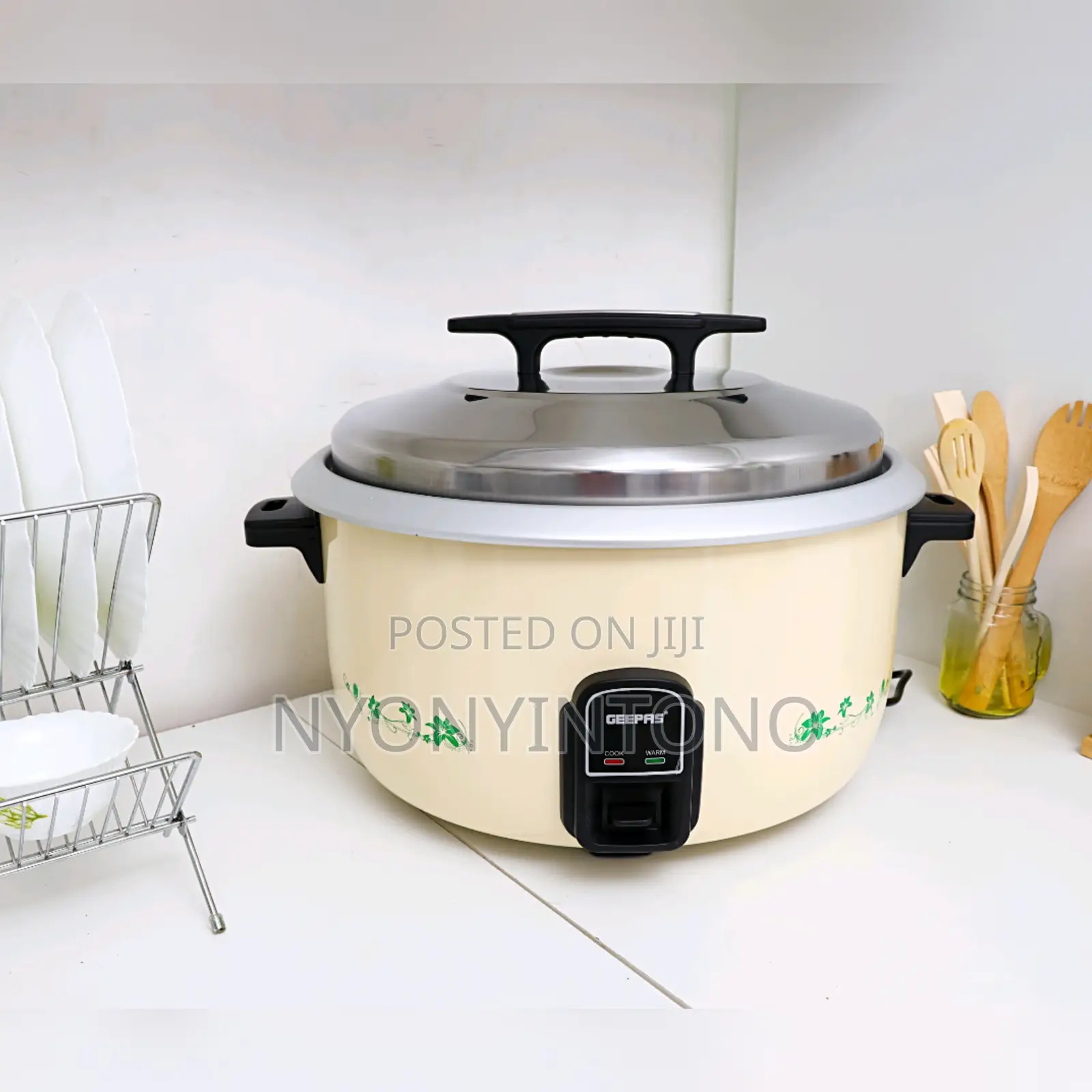 Geepas 10liters Automatic Rice Cooker 2yrs Warranty