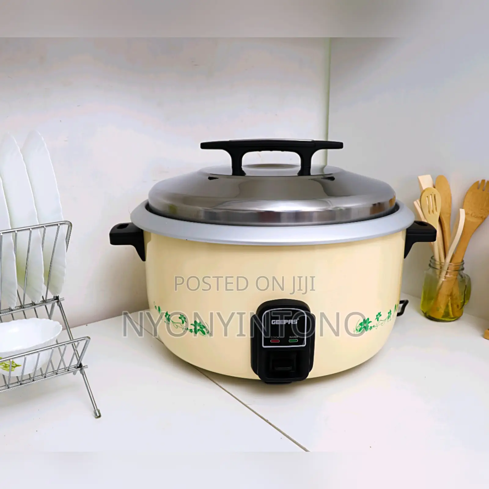 Geepas 10liters Automatic Rice Cooker 2yrs Warranty