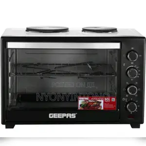 Geepas 60liters Electric Oven With Hot Plates