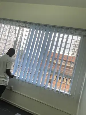 Sky Blue Curtain Blinds Installations