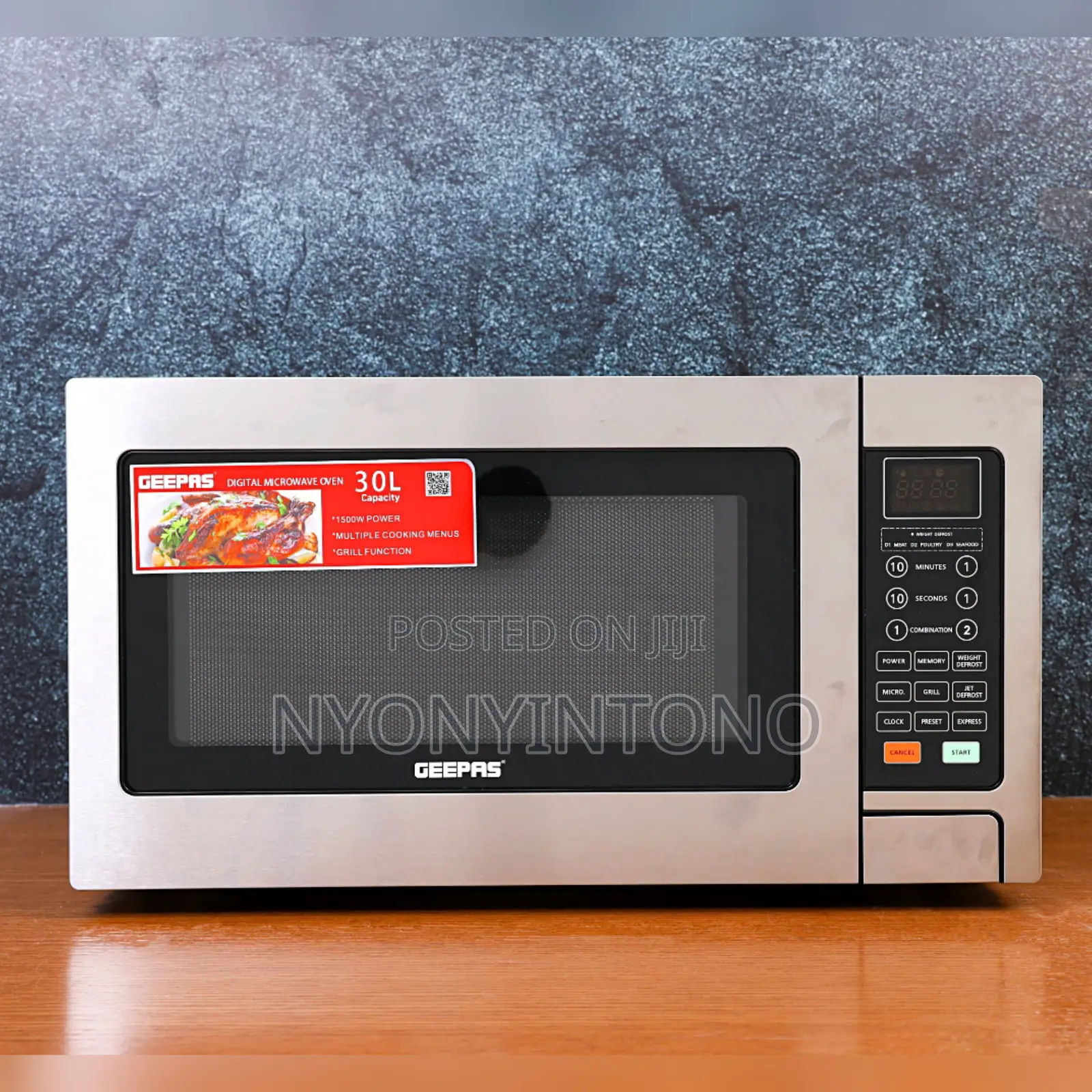 Geepas 30 Liters Microwave Oven With Grill