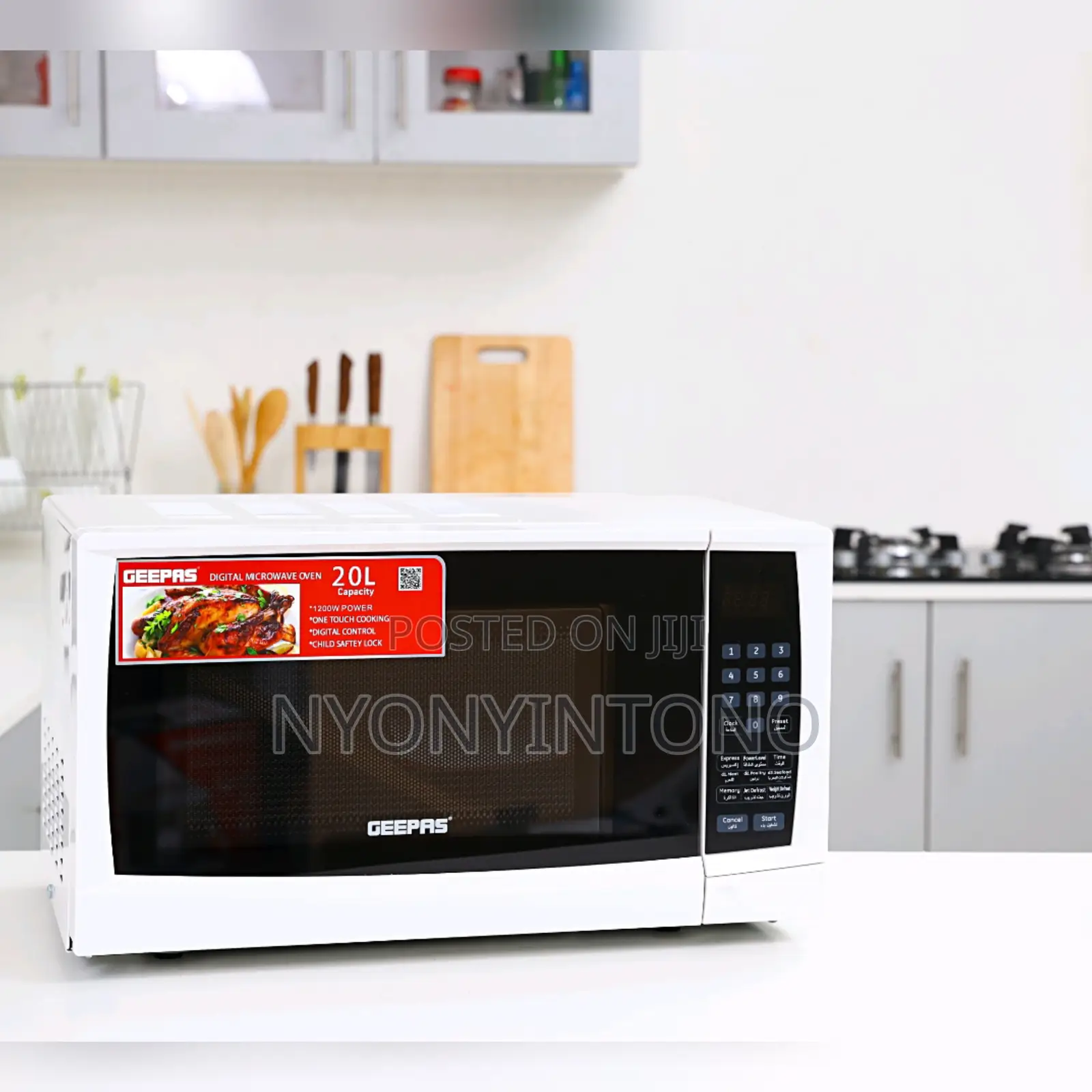 Geepas 20liter High-Quality Digital Microwave Oven