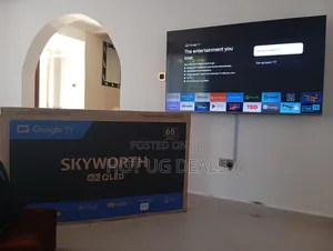 Skyworth 65inch Qled Smart  Tv With Chromecast Built-in