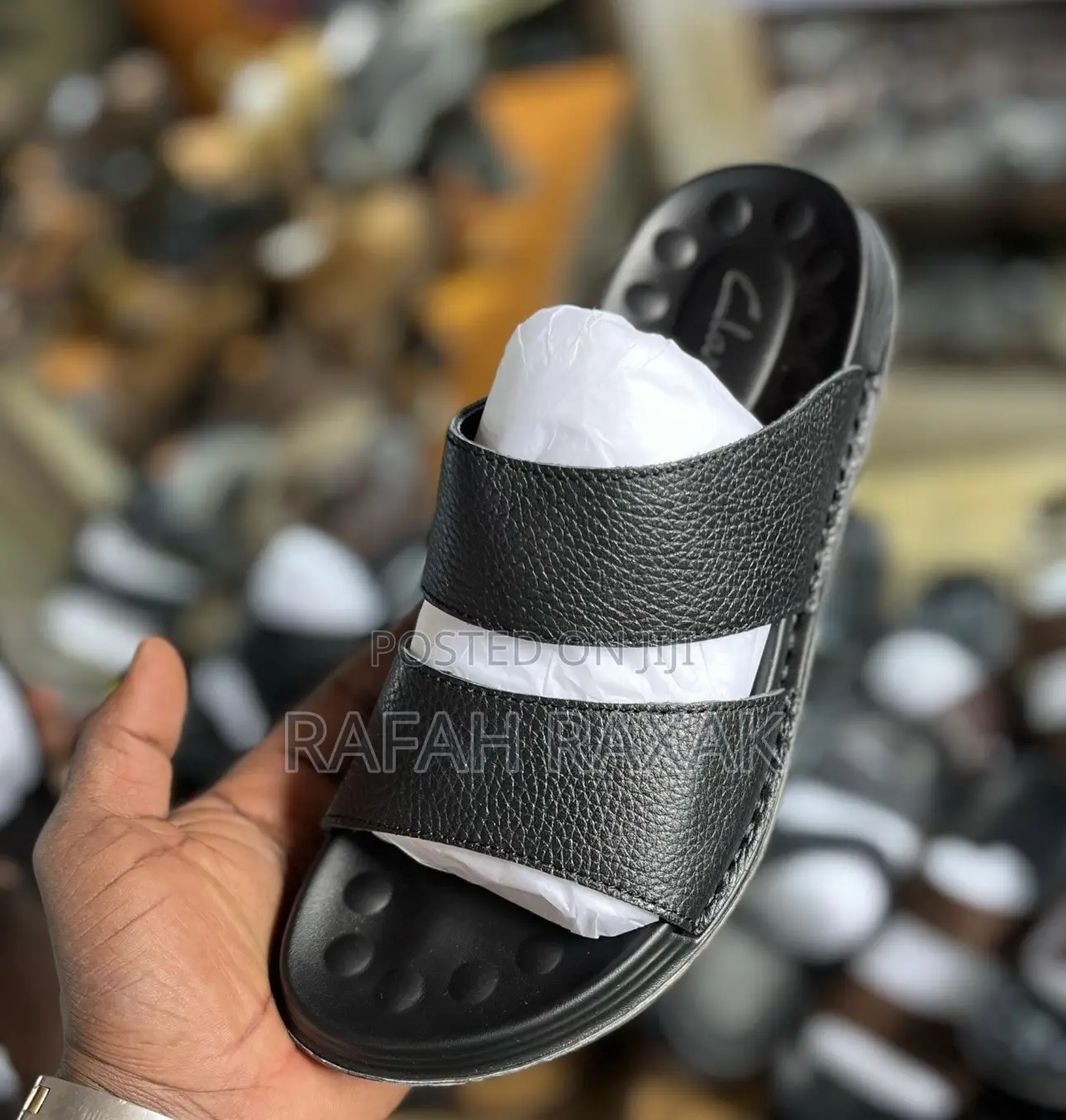 Men’S Super Classic Premium Leather Clarks Sandals